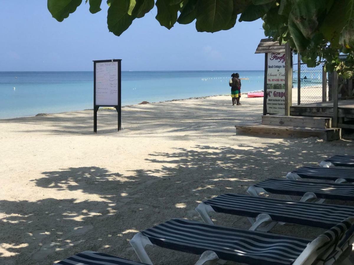 Firefly Beach Cottages Negril Exterior foto